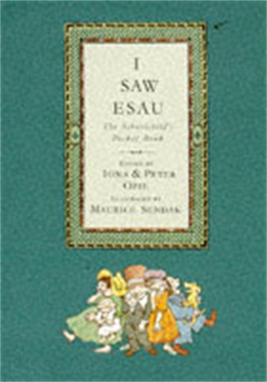 Cover image for I Saw Esau, isbn: 9780744521511