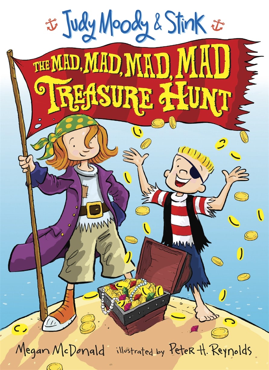 Cover image for Judy Moody and Stink: The Mad, Mad, Mad, Mad Treasure Hunt, isbn: 9781406345742