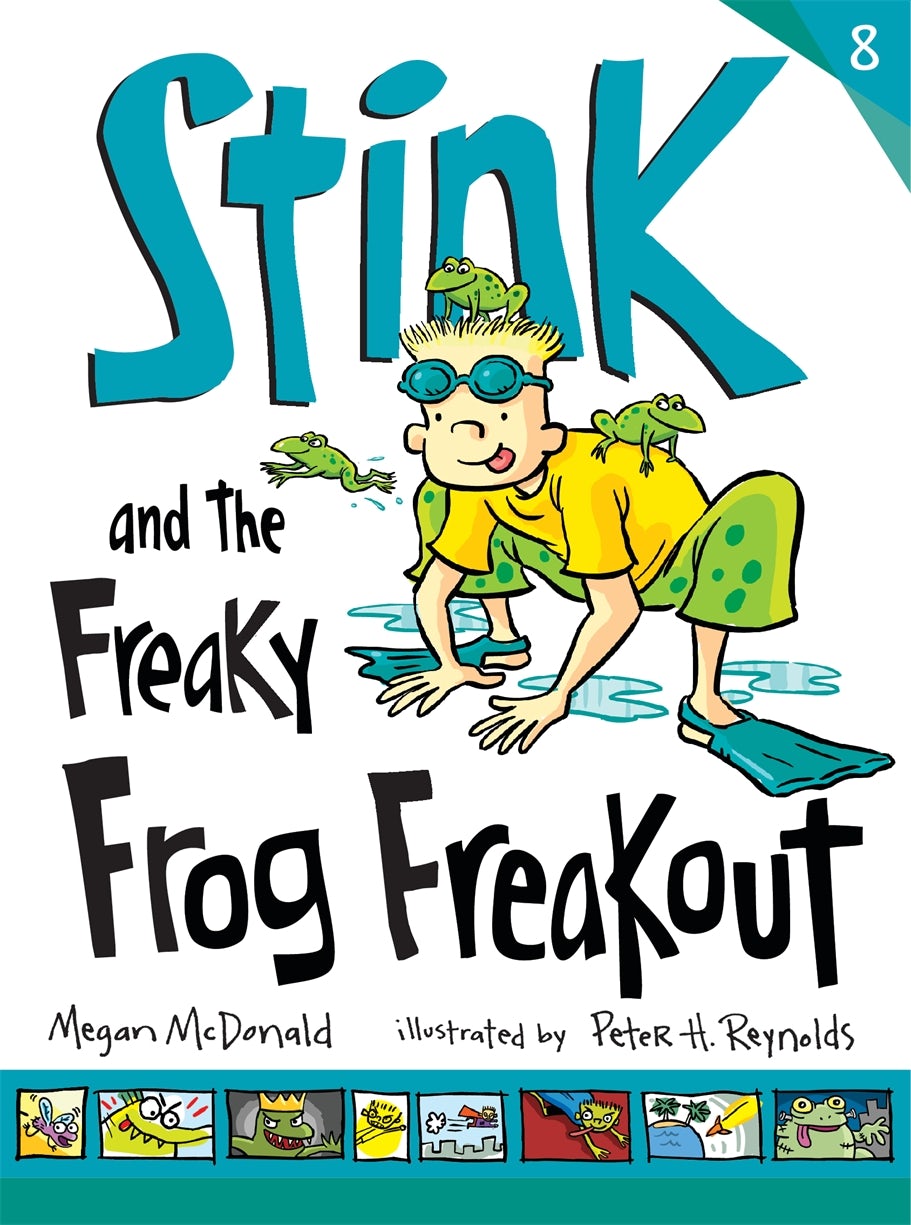 Cover image for Stink and the Freaky Frog Freakout, isbn: 9781406346725