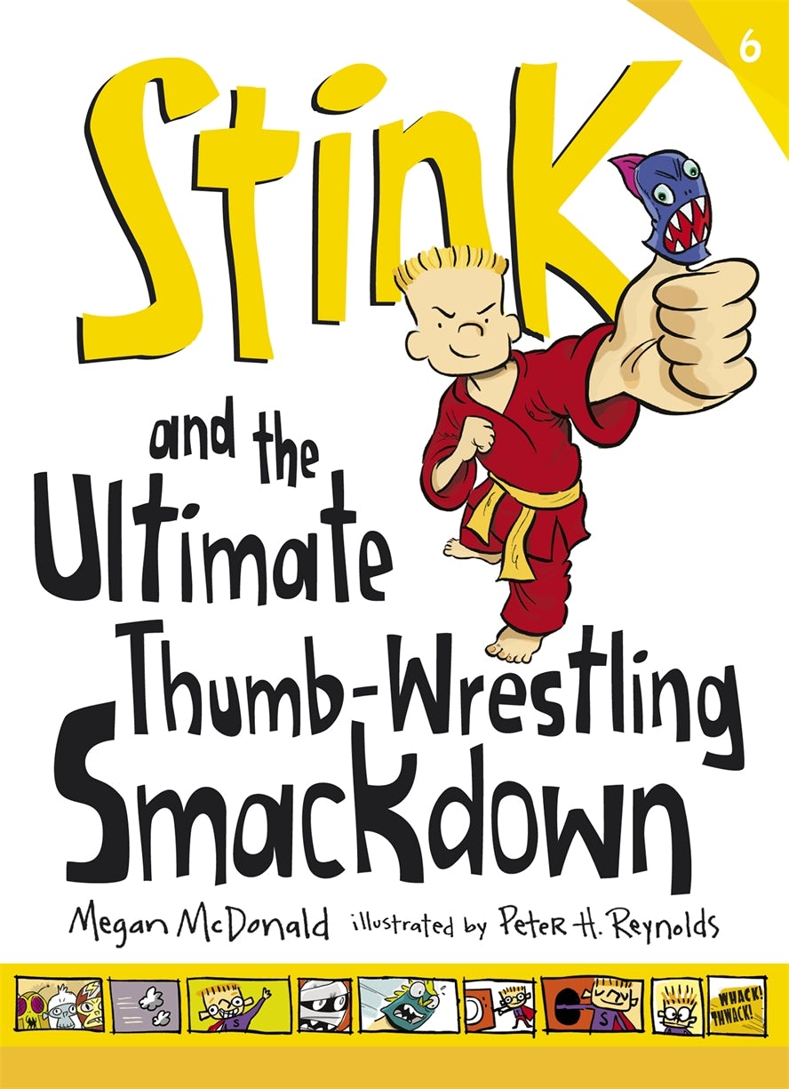 Cover image for Stink and the Ultimate Thumb-Wrestling Smackdown, isbn: 9781406350135