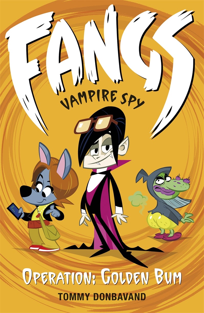 Cover image for Fangs Vampire Spy Book 1: Operation: Golden Bum, isbn: 9781406351408