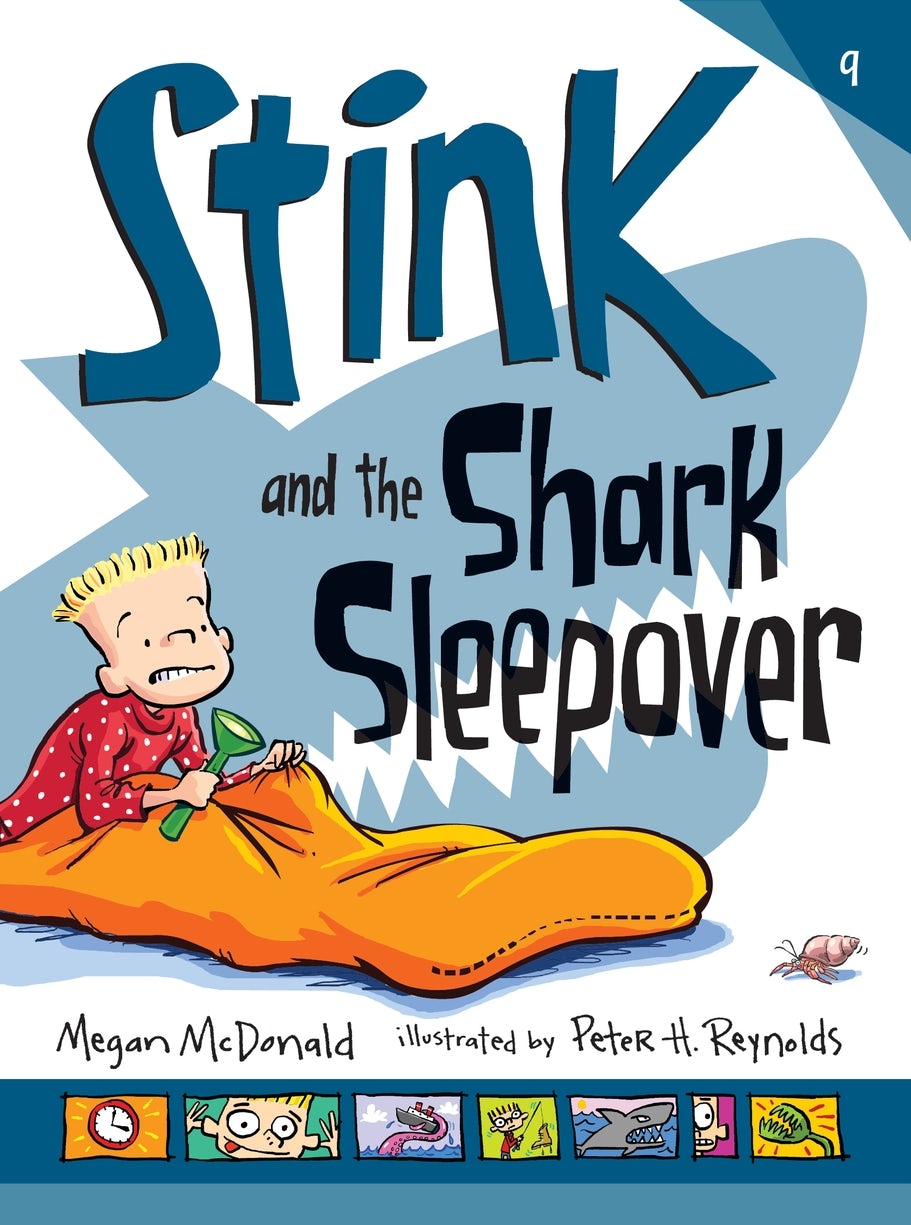 Cover image for Stink and the Shark Sleepover, isbn: 9781406354591