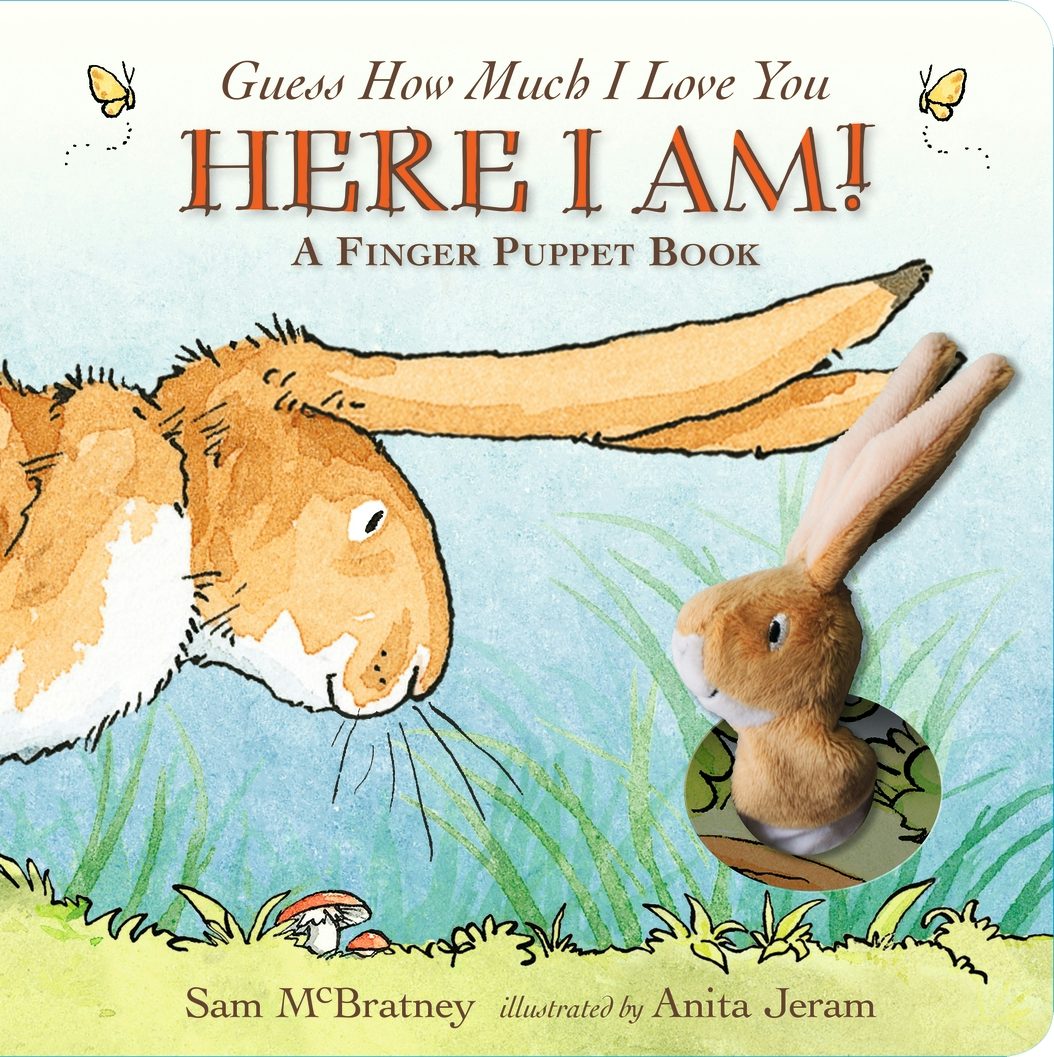 Cover image for Guess How Much I Love You: Here I Am A Finger Puppet Book, isbn: 9781406361278