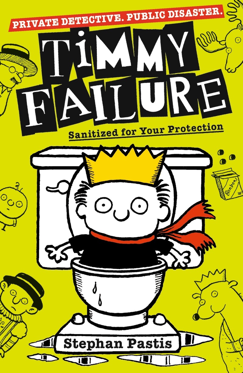 Cover image for Timmy Failure: Sanitized for Your Protection, isbn: 9781406364132