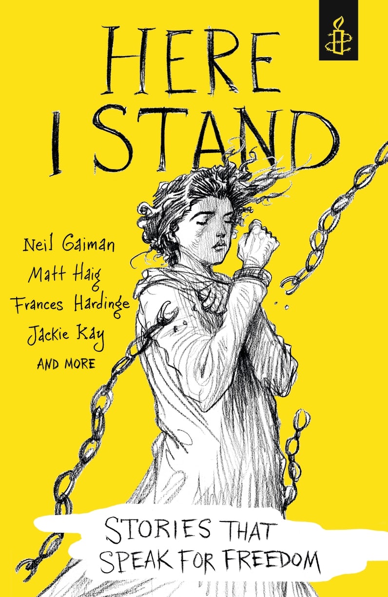 Cover image for Here I Stand: Stories that Speak for Freedom, isbn: 9781406373646