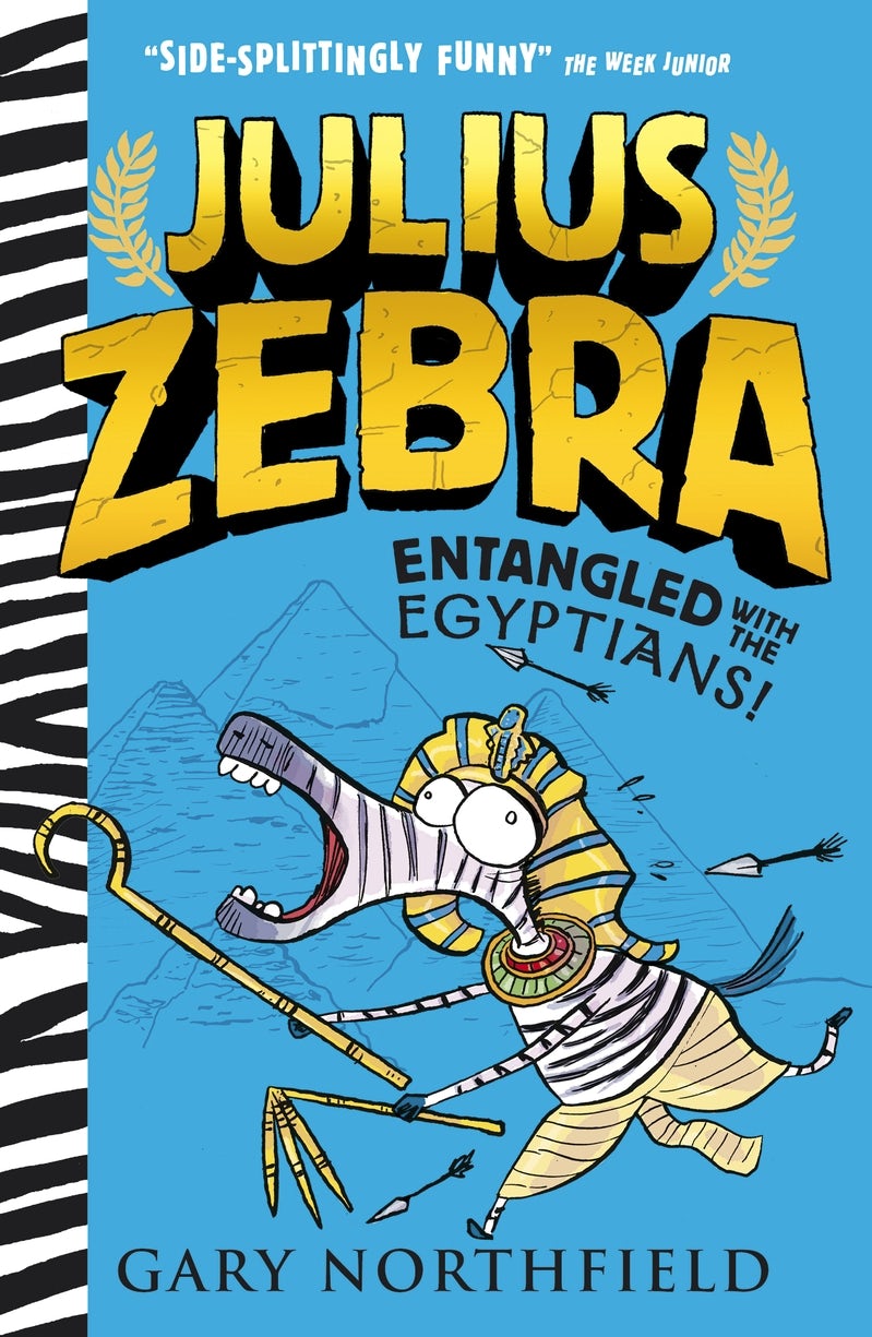 Cover image for Julius Zebra: Entangled with the Egyptians!, isbn: 9781406375138