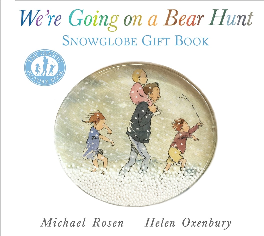 Cover image for We're Going on a Bear Hunt: Snowglobe Gift Book, isbn: 9781406377736