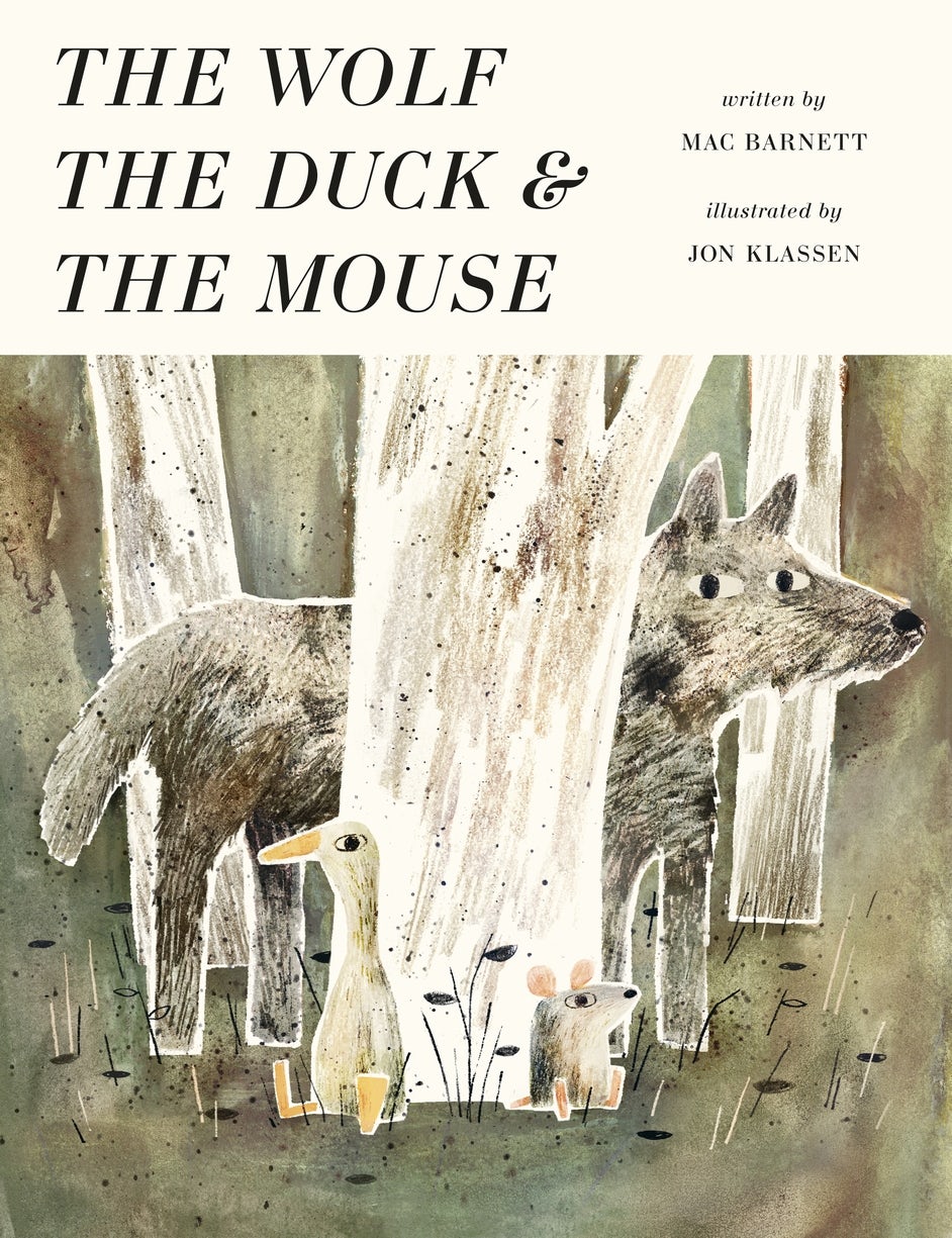 Cover image for The Wolf, the Duck and the Mouse, isbn: 9781406377798
