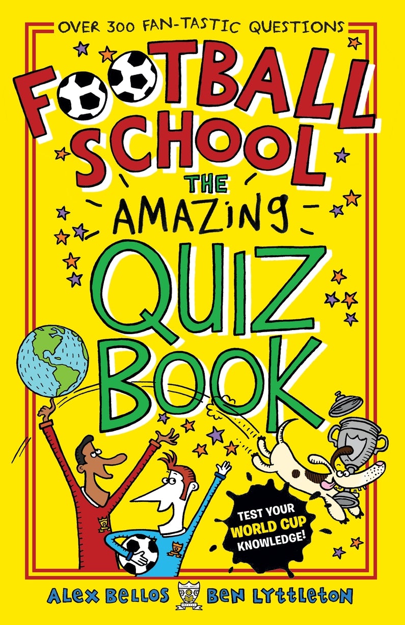 Cover image for Football School: The Amazing Quiz Book, isbn: 9781406379587