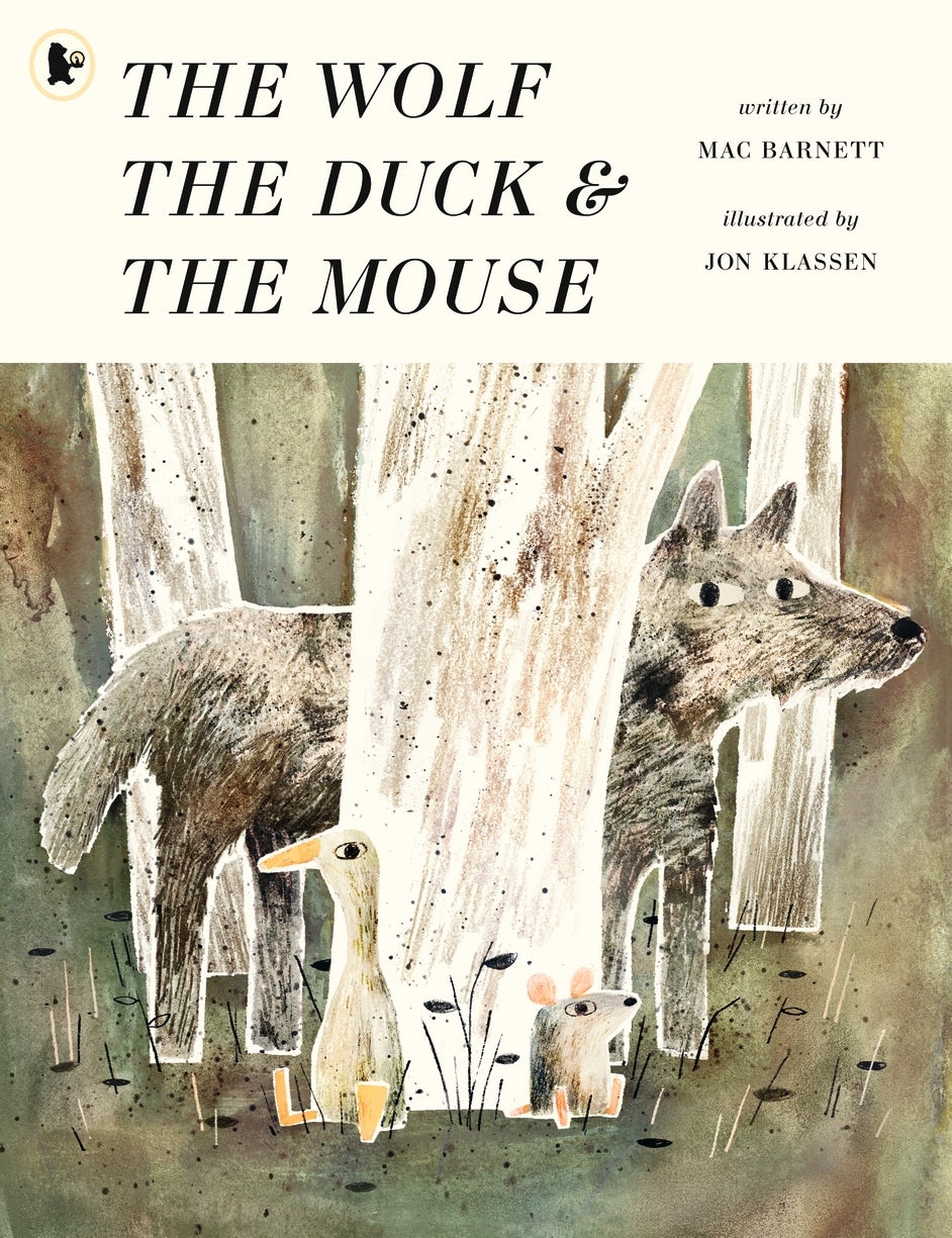 Cover image for The Wolf, the Duck and the Mouse, isbn: 9781406379761