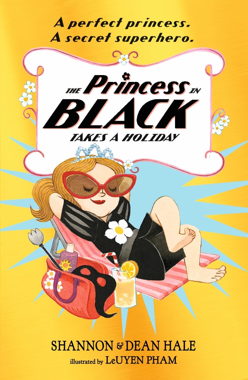 Cover image for The Princess in Black Takes a Holiday, isbn: 9781406380033