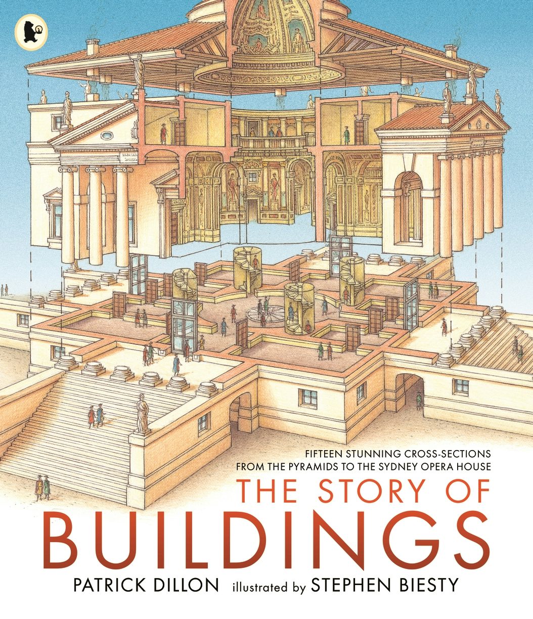 Cover image for The Story of Buildings: Fifteen Stunning Cross-sections from the Pyramids to the Sydney Opera House, isbn: 9781406381689