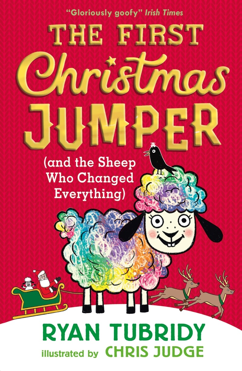 Cover image for The First Christmas Jumper (and the Sheep Who Changed Everything), isbn: 9781406389814