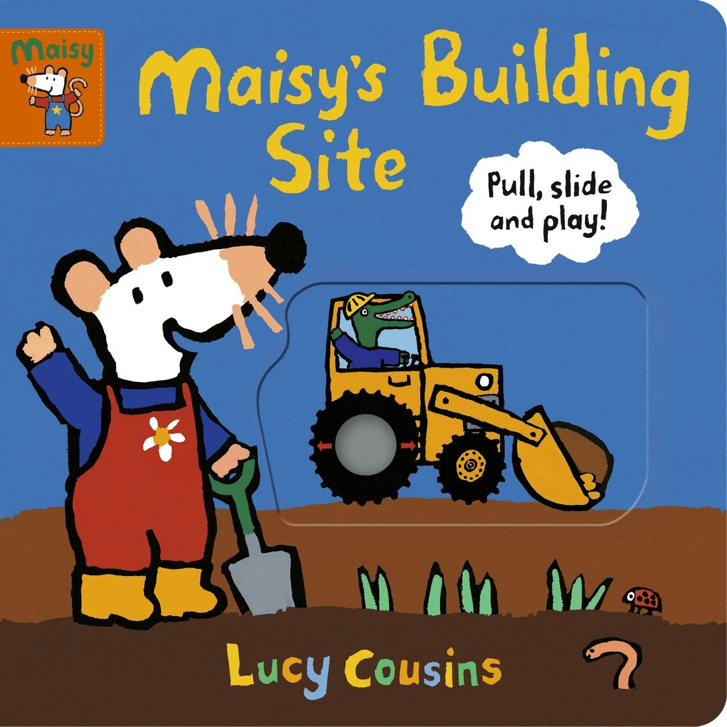 Cover image for Maisy's Building Site: Pull, Slide and Play!, isbn: 9781406390278