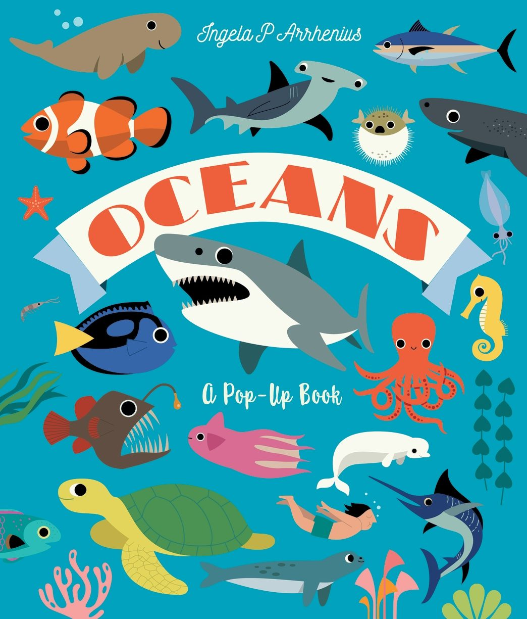 Cover image for Oceans: A Pop-Up Book, isbn: 9781529516265