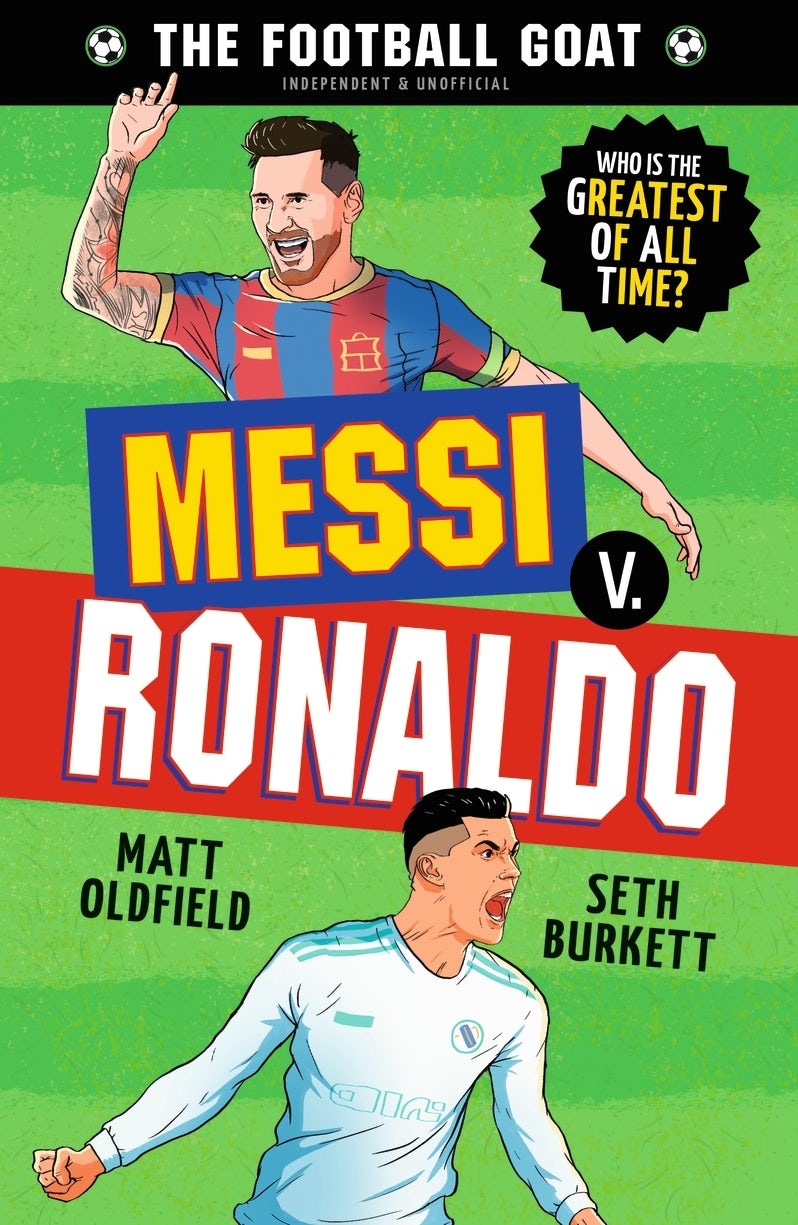 Cover image for The Football GOAT: Messi v. Ronaldo, isbn: 9781529522303