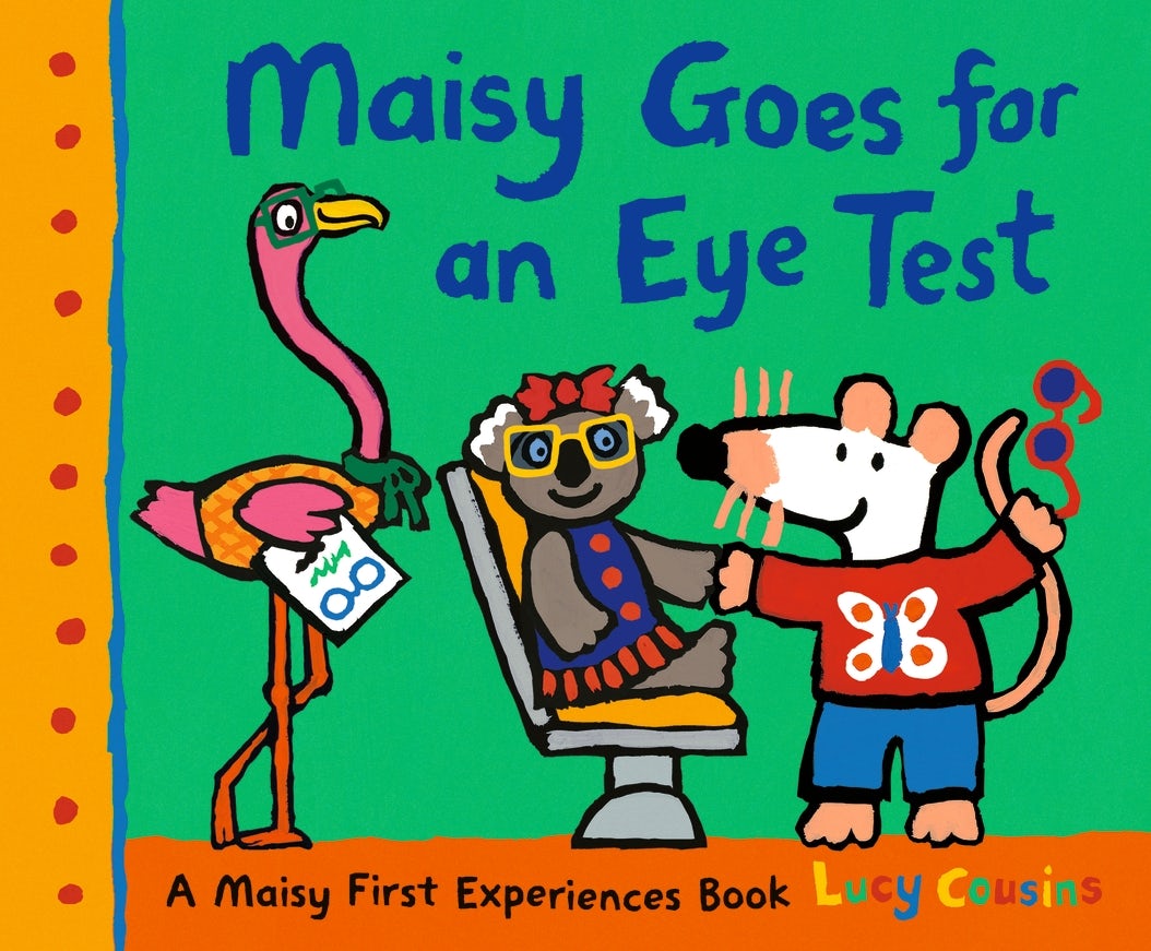Cover image for Maisy Goes for an Eye Test, isbn: 9781529523072
