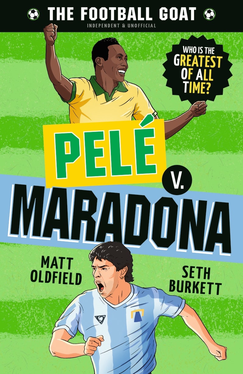 Cover image for The Football GOAT: Pelé v. Maradona, isbn: 9781529528701