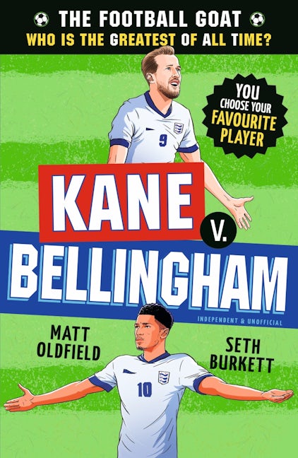 Cover image for The Football GOAT: Kane v. Bellingham, isbn: 9781529530988