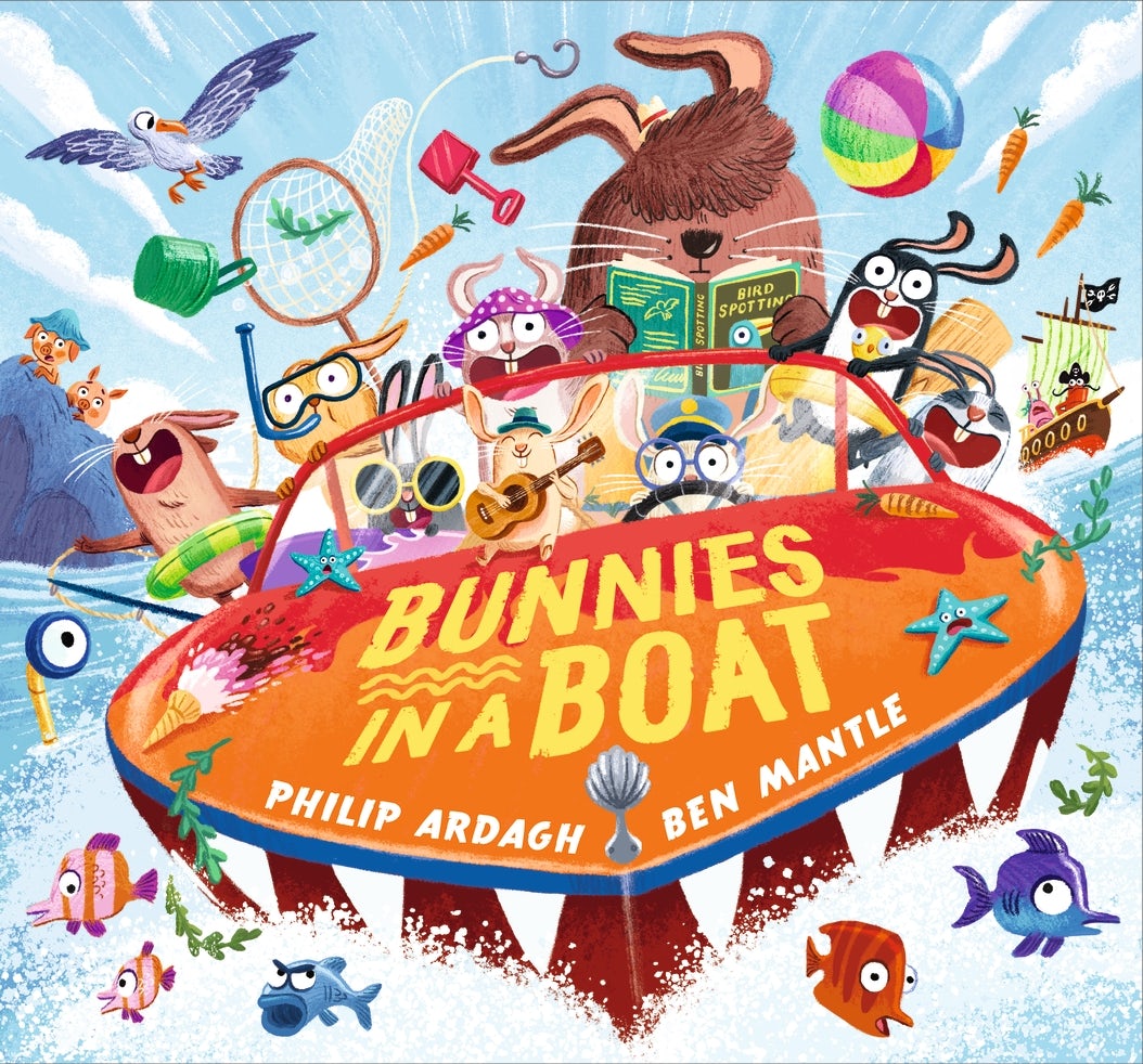Cover image for Bunnies in a Boat, isbn: 9781529531046