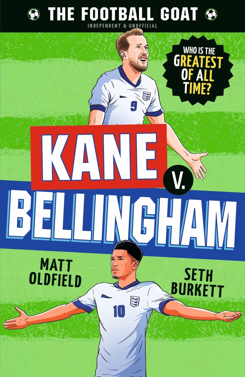 Cover image for The Football GOAT: Kane v. Bellingham, isbn: 9781529531336