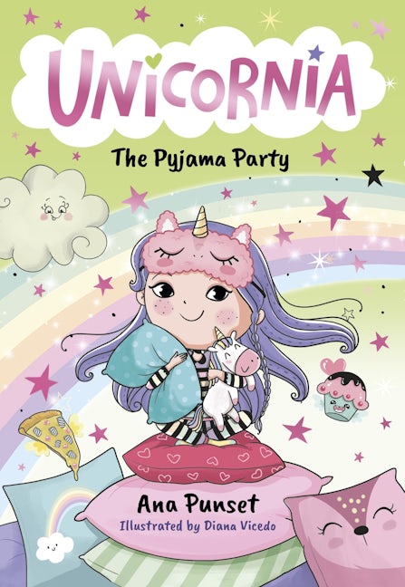 Cover image for Unicornia: The Pyjama Party, isbn: 9781529539295