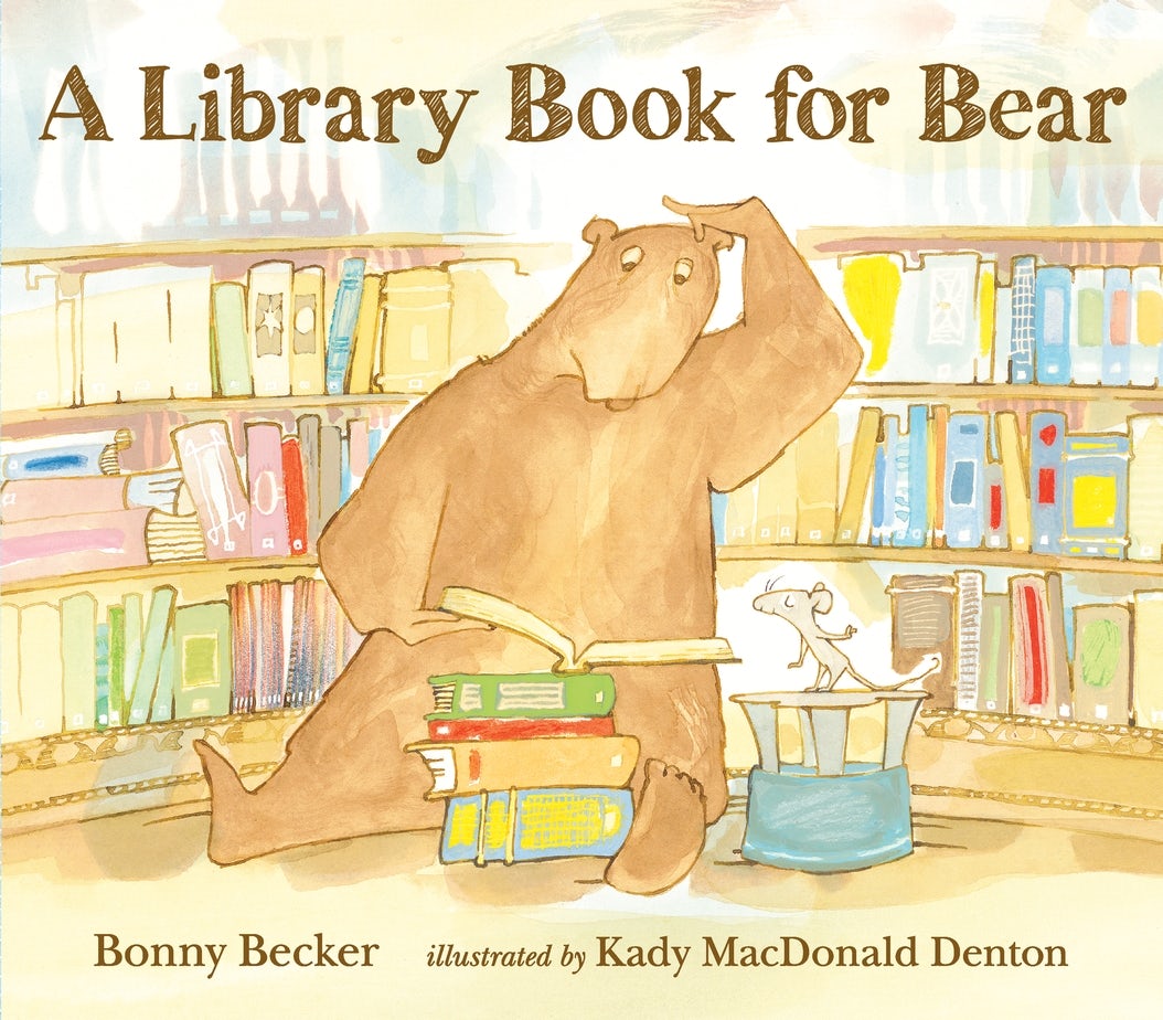 Cover image for A Library Book for Bear, isbn: 9781406360936