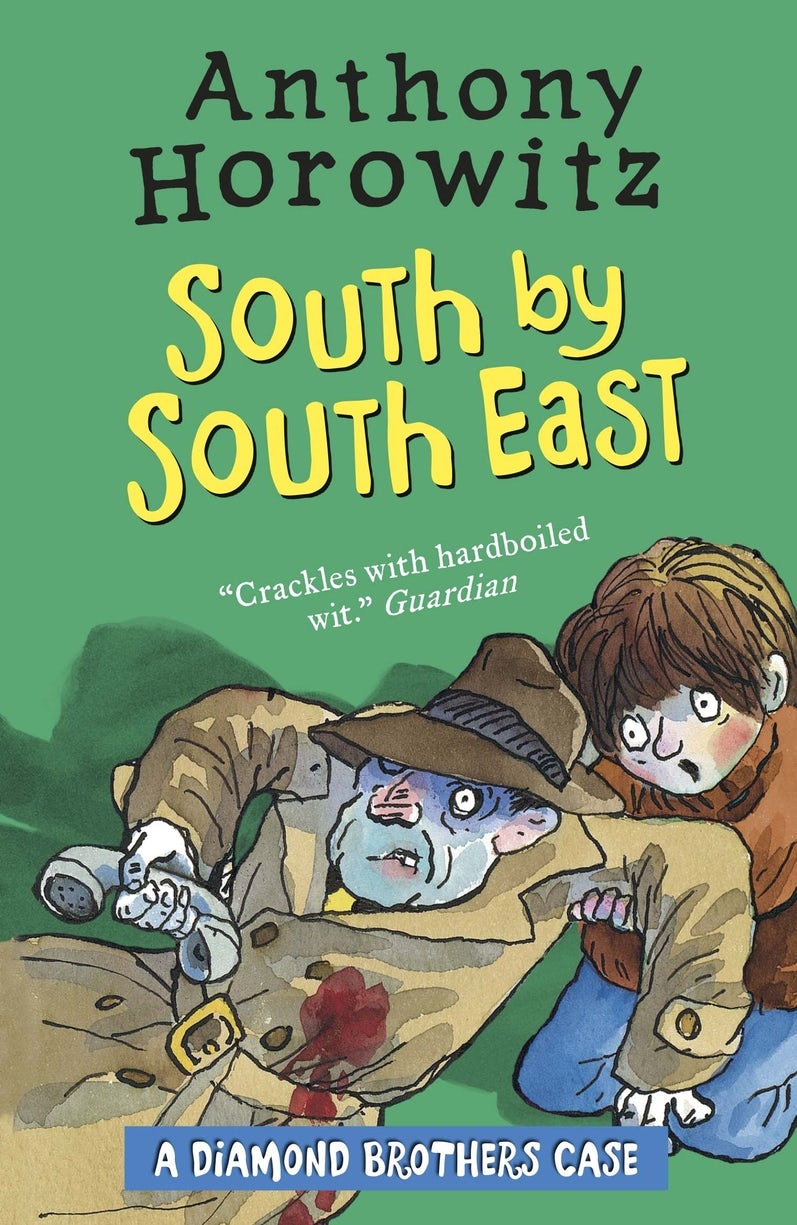 Cover image for The Diamond Brothers in South by South East, isbn: 9781406371383