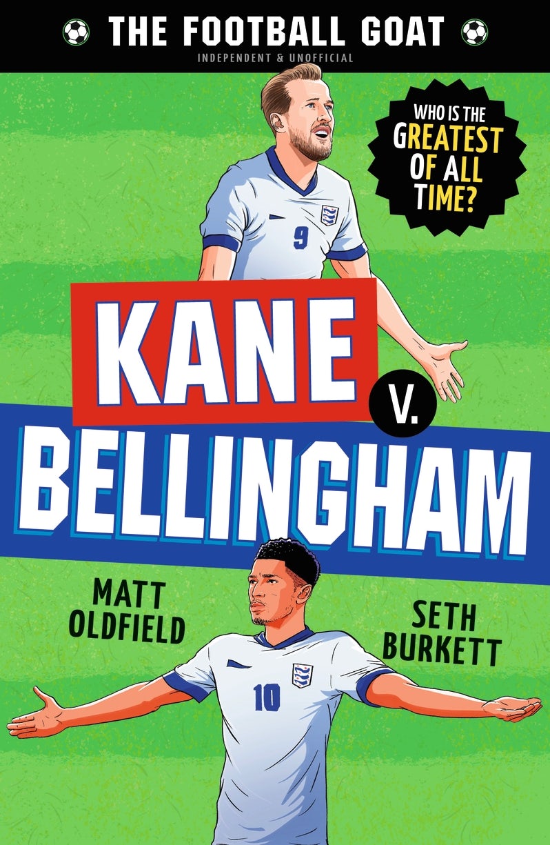 Cover image for The Football GOAT: Kane v. Bellingham, isbn: 9781529530988
