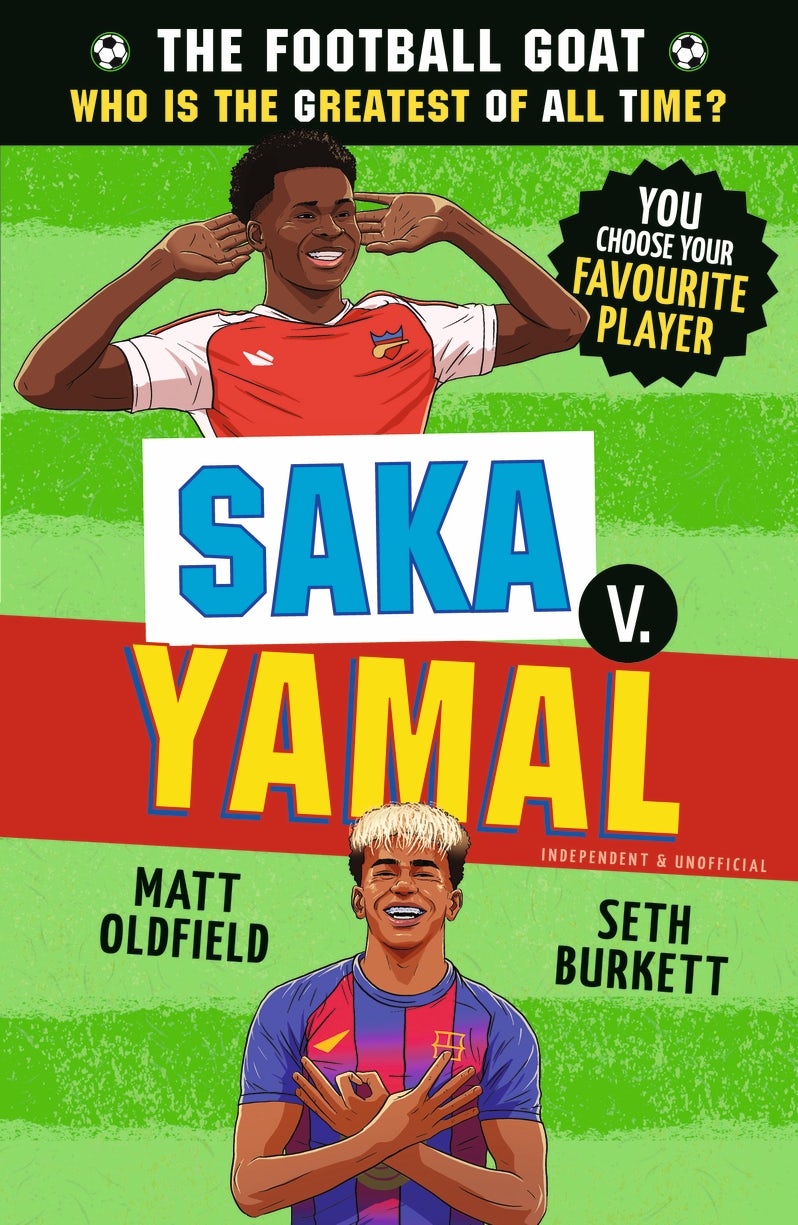 Cover image for The Football GOAT: Saka v. Yamal, isbn: 9781529530995