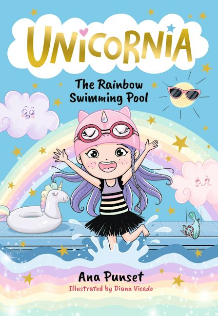 Cover image for Unicornia: The Rainbow Swimming Pool, isbn: 9781529531435