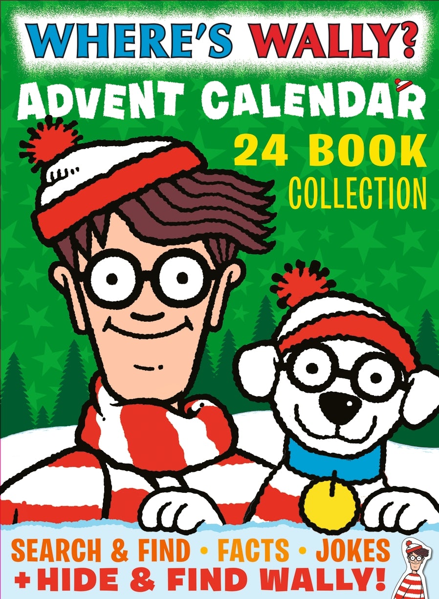 Cover image for Where's Wally? Advent Calendar 24 Book Collection, isbn: 9781529531770