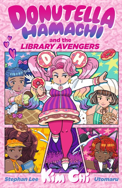 Cover image for Donutella Hamachi and the Library Avengers, isbn: 9781529534313