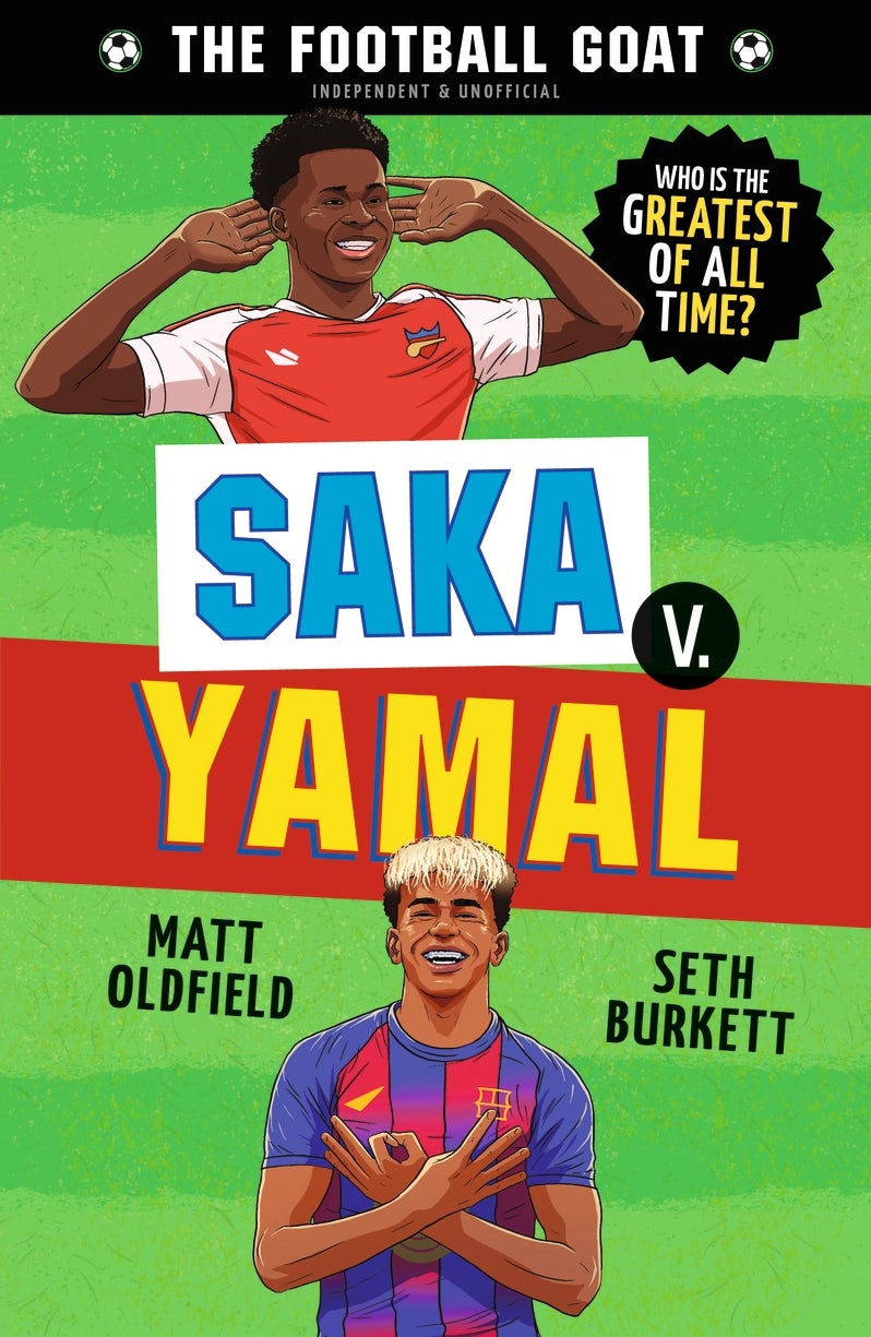 Cover image for The Football GOAT: Saka v. Yamal, isbn: 9781529534658